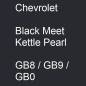 Preview: Chevrolet, Black Meet Kettle Pearl, GB8 / GB9 / GB0.